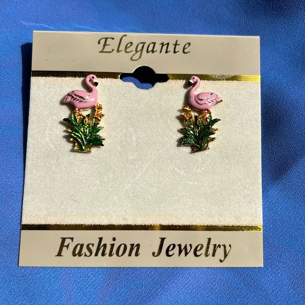 Flamingo Earrings